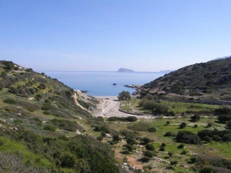 Istro Kreta, Istro: Grundstück in schöner Lage, direkt am Strand, zu verkaufen Grundstück kaufen